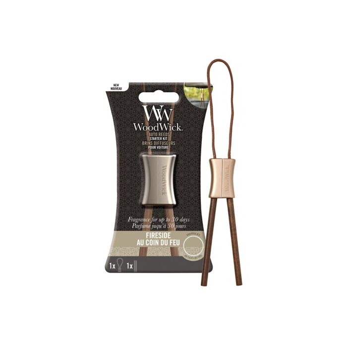 Woodwick Car Reed Diffuser - Fireside